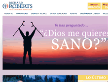 Tablet Screenshot of espanol.oralroberts.com